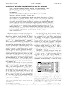 Heat transfer / Heat conduction / Surface chemistry / Surface tension / Liquid / Electrowetting / Thermal conductivity / Microfluidics / Relaxation / Chemistry / Physics / Soft matter