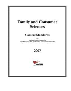 Ohio / Family and consumer science / Home / Academia / Ohio Resource Center / Ashland University / Curriculum / Ohio State University / North Central Association of Colleges and Schools / Education / Association of Public and Land-Grant Universities