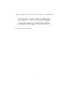 Dans son Histoire critique du texte du Nouveau Testament, Richard Simon écrit : Mr. le Moine habile Protestant & savant dans les langues Orientales, nous assûre qu’il étoit écrit en Ebreu, parce que Saint Barnabé 