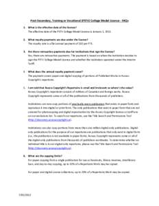 Microsoft Word - 2014_07_04_PSTV College_Model_Licence_FAQs