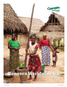 PHOTO: LIBERIA, ESTHER HAVENS FOR CONCERN WORLDWIDE  Concern Worldwide US7296_cover.indd 1