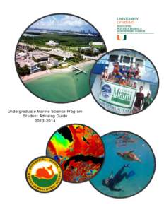 Undergraduate Marine Science Program Student Advising Guide TABLE OF CONTENTS 1.