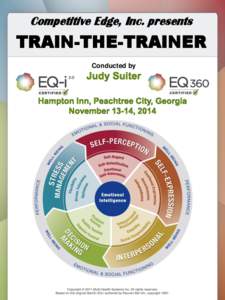 Competitive Edge, Inc. presents  TRAIN-THE-TRAINER