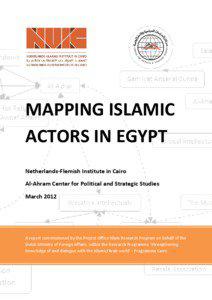 MAPPING ISLAMIC ACTORS IN EGYPT Netherlands-Flemish Institute in Cairo