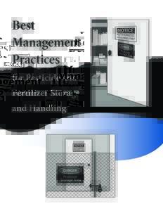 Best Management Practices for Pesticide and Fertilizer Storage and Handling