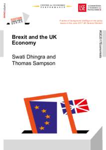 PAPER EA040 A series of background briefings on the policy issues in the June 2017 UK General Election Swati Dhingra and Thomas Sampson