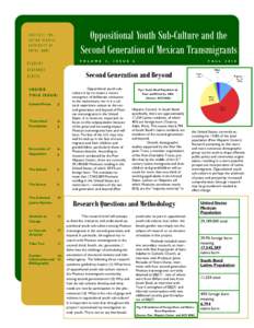 Oppositional Youth Sub-Culture and the Second Generation of Mexican Transmigrants INSTITUTE FOR LATINO STUDIES UNIVERSITY OF