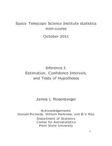 Statistical inference / Bias of an estimator / Estimator / Normal distribution / Variance / Statistic / Median / Prediction interval / Rao–Blackwell theorem / Statistics / Statistical theory / Estimation theory