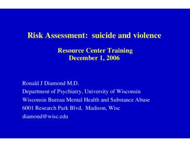 Microsoft PowerPoint - risk assessment hdout.ppt