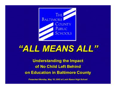 Elementary and Secondary Education Act / No Child Left Behind Act / 21st Century Community Learning Center / Title III / Education / Linguistic rights / 89th United States Congress