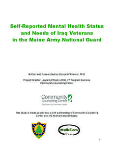 Posttraumatic stress disorder / Health / Anxiety disorders / Stress / Traumatology / Veteran / Gulf War / Maine Department of Defense /  Veterans /  and Emergency Management / Veterans benefits for post-traumatic stress disorder in the United States / Medicine / Psychiatry / Military personnel