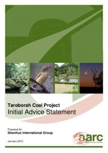Taroborah Coal Project Initial Advice Statement
