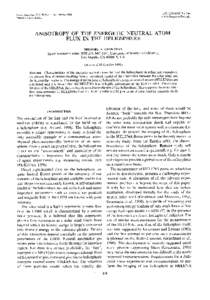 Planet. Space Sci., Vol. 40, No. 4, pp. 439~i45Printed in Great Britain $5.00+0.00 ~ 1992 Pergamon Press pie