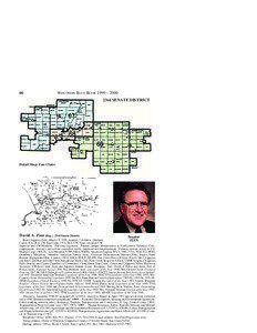 [removed]Wisconsin Blue Book: Biographies - Senate Dist. 23 to End, Chief Clerk & Sergeants, Detail Maps