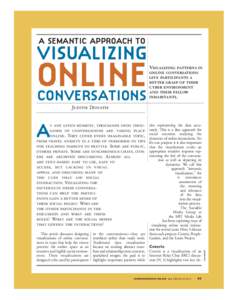 A SEMANTIC APPROACH TO  VISUALIZING ONLINE CONVERSATIONS