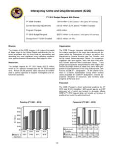 Central Intelligence Agency / Drug trafficking organizations / Law / Crime / Government / Law enforcement in the United States / Drug Enforcement Administration / Organized Crime Drug Enforcement Task Force