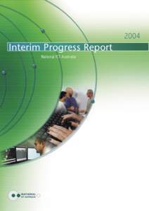 2004  Interim Progress Report National ICT Australia  Contents