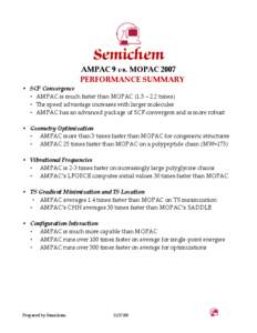 Science / AMPAC / MOPAC / Energy minimization