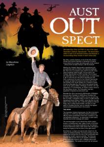 Australian English / Equus / Australian folklore / Cattlemen / Pastoralists / Stockman / Outback / The Man from Snowy River: Arena Spectacular / Muster / Equidae / Agriculture / Agriculture in Australia