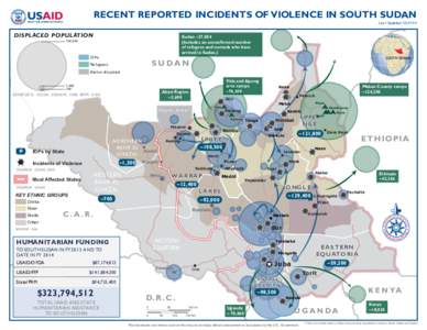 [removed]Recent Reported Incidents of Violence in South Sudan