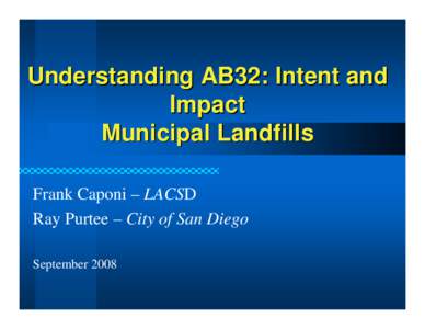 Microsoft PowerPoint - Landfills- San Diego_Statewide summit.ppt