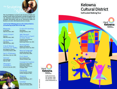 the  Kelowna Cultural District  Sculpting