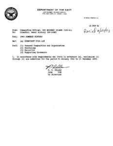 DEPARTMENT OF T H E NAVY USS WHIDBEY ISLAND (LSD 41 ) FPO NEW YORK, NY[removed] -