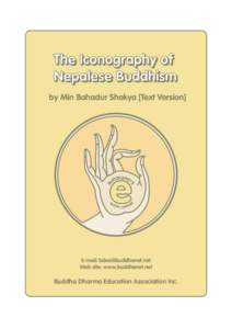 The Iconography of Nepalese Buddhism by Min Bahadur Shakya [Text Version] BO