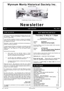 Wynnum Manly Historical Society Inc. ABNNewsletter No 2