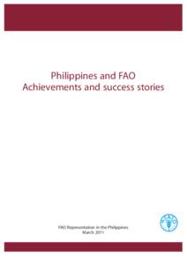 Philippines and FAO Achievements and success stories