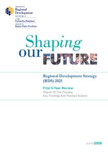 Regional science / National Spatial Strategy / Spatial planning / Science / Geography of Europe / Europe / Regional spatial strategy / Urban studies and planning / European Spatial Development Perspective / Geography of the European Union