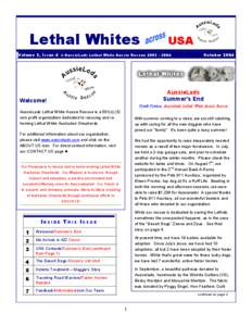 Lethal Whites Volume 2, Issue 4