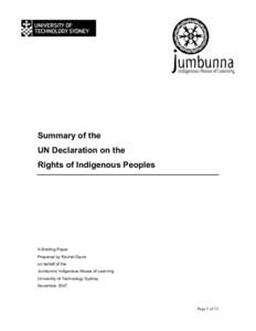 Intellectual property law / International law / Declaration on the Rights of Indigenous Peoples / Indigenous rights / Indigenous land rights / Indigenous Peoples in International Law / Self-determination / James Anaya / Vienna Declaration and Programme of Action / Law / Ethics / Identity politics