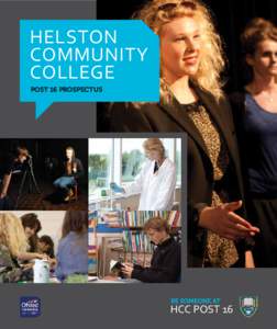 HELSTON COMMUNITY COLLEGE POST 16 PROSPECTUS  HCC POST 16