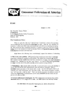 mmm Consumer Federation of America January 13, 1998 The Honorable Thomas AMoore Comniissiontx