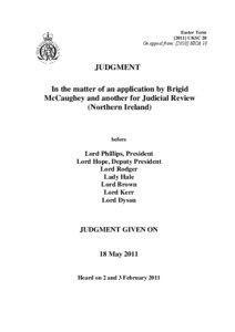 Article 2 of the European Convention on Human Rights / Inquests in England and Wales / European Convention on Human Rights / McCann and Others v. the United Kingdom / Coroner / Rabinder Singh / Human Rights Act / Civil recognition of Jewish divorce / Inquest / Law / Civil procedure / Juries