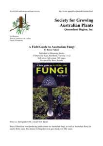 http://www.sgapgld.org.au/publications.html  SGAP(Qld) publications and book reviews Society for Growing Australian Plants