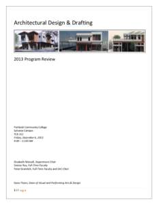 Architectural Design & Drafting[removed]Program Review Portland Community College Sylvania Campus