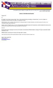 Microsoft Word - Letter - Montreal Gazette, [removed]doc