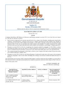 4756  Government Gazette OF THE STATE OF  NEW SOUTH WALES