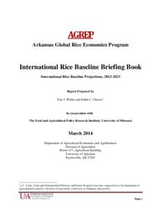 Microsoft Word - World Rice Outlook_2013-2023 AGREP Briefing_Book March 2014.docx
