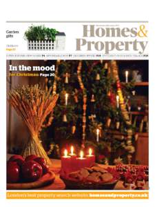 Homes& Property Wednesday 4 December 2013 Garden gifts