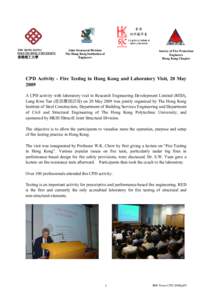 THE HONG KONG POLYTECHNIC UNIVERSITY 香港理工大學  Joint Structural Division