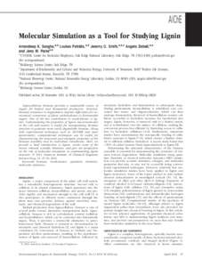 Phenylpropanoids / Polysaccharides / Computational chemistry / Lignin / Lignocellulosic biomass / Biomolecule / Sinapyl alcohol / Coniferyl alcohol / Caffeic acid / Chemistry / Monolignols / Papermaking