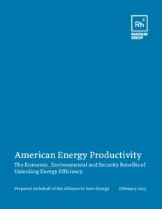 Microsoft Word - RHG_AmericanEnergyProductivity_February2013_FINAL.docx