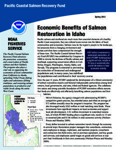 Pacific Coastal Salmon Recovery Fund Spring 2012 noaa fisheries service