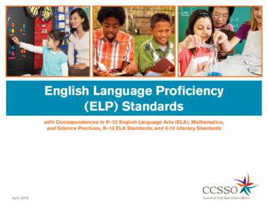 English Language Proficiency (ELP) Standards