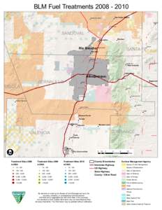 BLM Fuel Treatments 2008 – 2010