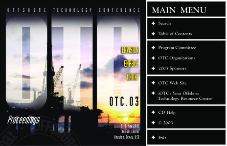 Offshore Technology Conference