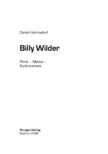 Microsoft Word - BillyWilder.doc